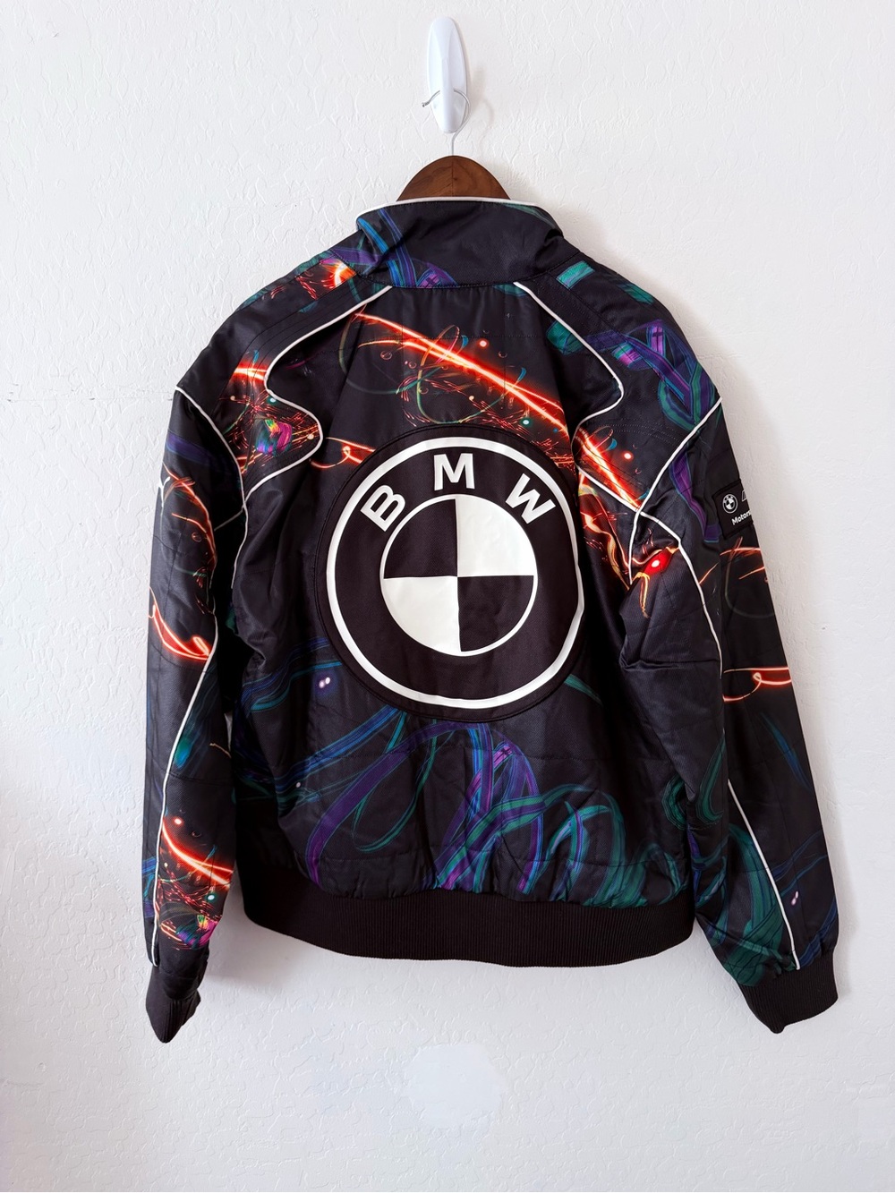 PUMA BMW M Motorsport Cao Fei Racer Jacket Black Men’s M NWT